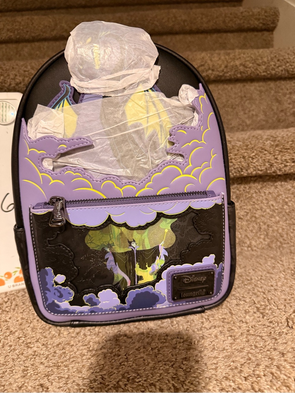 Disney Villains Purple & Black Mini Backpack